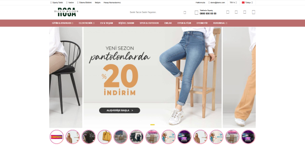 E-Ticaret  GiyimFull Paket - eticaret0003