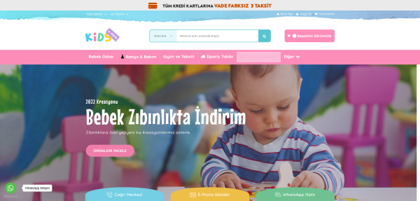 E-Ticaret  Bebe Giyim Full Paket - eticaret0039