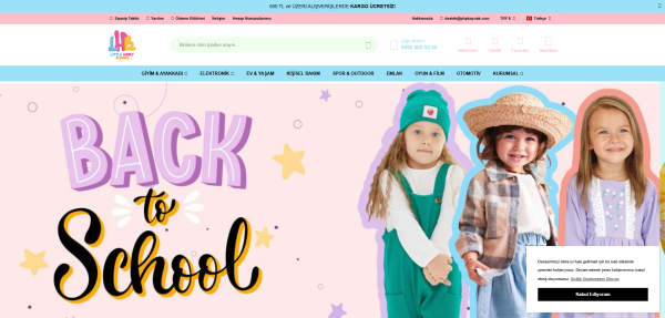 E-Ticaret  Bebe Giyim Full Paket - eticaret0012